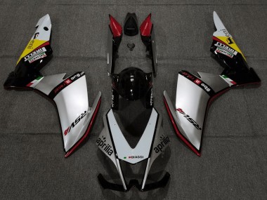 Compra Carenado Moto Aprilia RSV4 1000 2009-2015 - Plata Rojo Negro Amarillo
