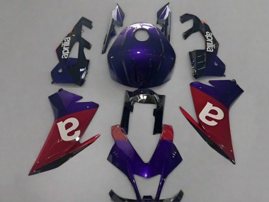 Compra Carenados Moto Aprilia RSV4 1000 2009-2015 - Púrpura Rojo