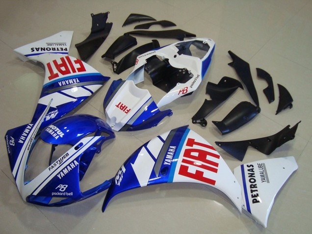 Compra Carenados Moto Yamaha YZF R1 2009-2011 - Blanco Azul Rojo Fiat