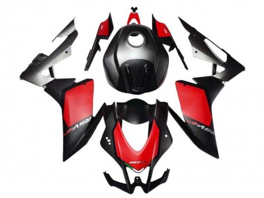 Compra Kits Carenado Moto Aprilia RSV4 1000 2009-2015 - Negro Mate Rojo Gris