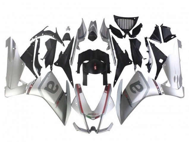 Compra Carenados Moto Aprilia RSV4 1000 2009-2015 - Plata Gris Negro Rojo