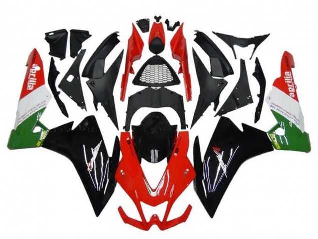 Compra Carenados Moto Aprilia RSV4 1000 2009-2015 - Rojo Negro Verde Blanco