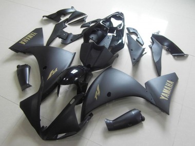 Compra Carenados Moto Yamaha YZF R1 2009-2011 - Negro Brillante Negro Mate Oro Calcomanías