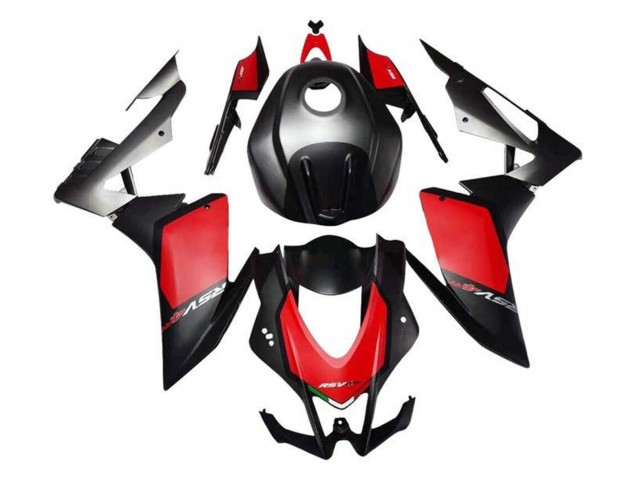 Compra Carenados Moto Aprilia RSV4 1000 2016-2020 - Negro Mate Rojo Gris