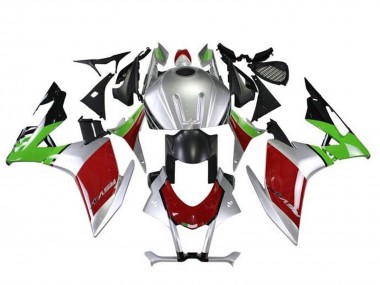 Compra Kits Carenado Moto Aprilia RSV4 1000 2016-2020 - Plata Rojo Negro Verde