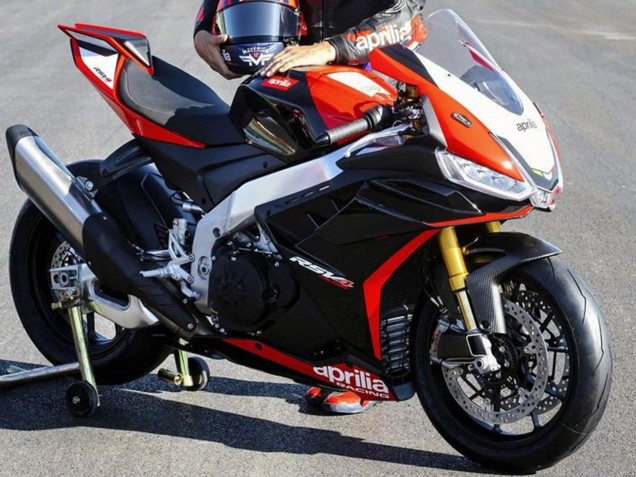 Compra Carenados Moto Aprilia RSV4 1100 2021-2024 - Negro Rojo Blanco