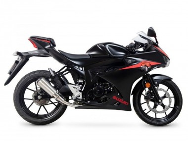Compra Carenados Moto Suzuki GSXR125 2017-2025 - Negro Rojo Raya