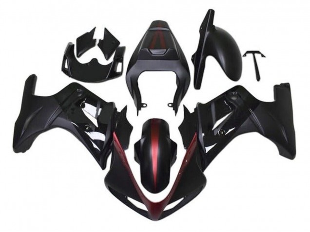 Compra Carenados Moto Suzuki SV650 2003-2013 - Negro Mate Rojo Negro Brillante