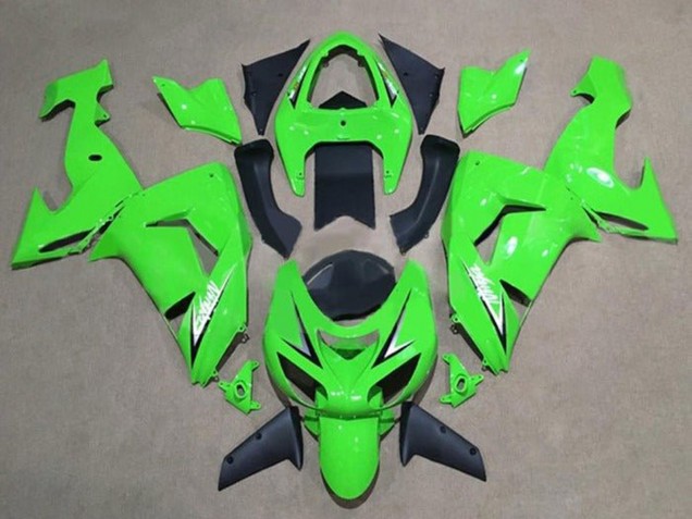 Compra Carenados Moto Kawasaki ZX10R 2006-2007 - Verde Blanco Negro