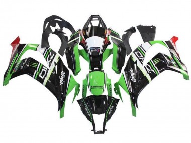 Compra Carenados Moto Kawasaki ZX10R 2011-2015 - Verde Negro Blanco Rojo Raya Monstruo