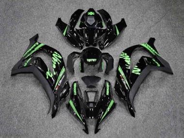 Compra Carenados Moto Kawasaki ZX10R 2016-2020 - Negro Brillante Verde