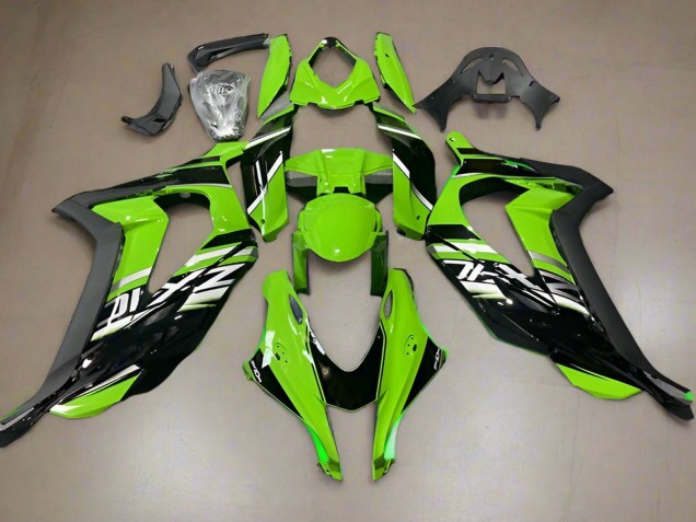 Compra Carenados Moto Kawasaki ZX10R 2016-2020 - Verde Negro Brillante
