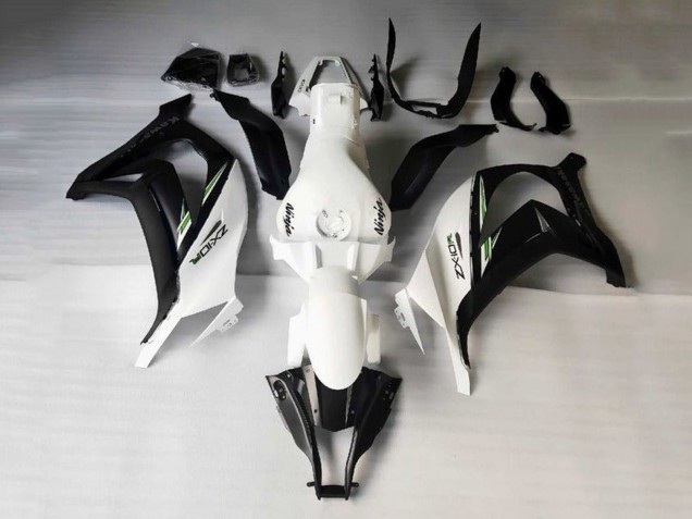 Compra Carenados Moto Kawasaki ZX10R 2016-2020 - Blanco Negro Verde Raya