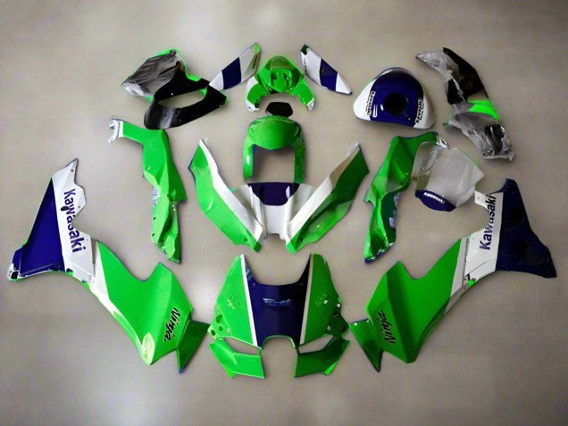 Compra Carenados Moto Kawasaki ZX10R 2021-2025 - Verde Blanco Azul
