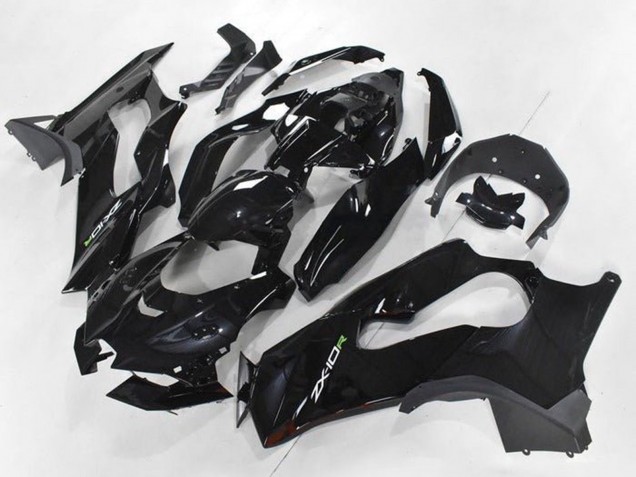 Compra Carenados Moto Kawasaki ZX10R 2021-2025 - Negro Brillante Blanco Verde Calcomanía
