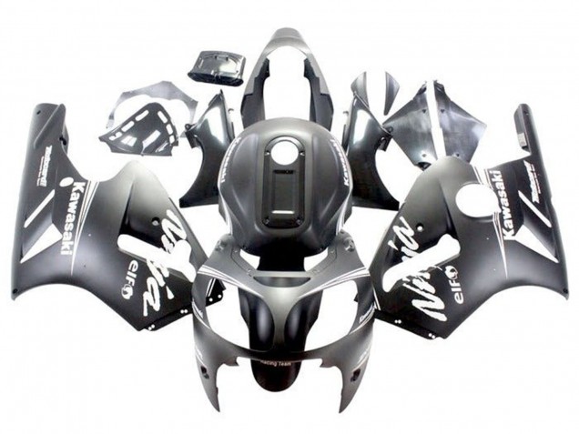 Compra Carenados Moto Kawasaki ZX12R 2000-2001 - Negro Mate Blanco