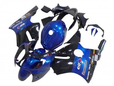 Compra Carenados Moto Kawasaki ZX12R 2002-2006 - Azul Negro Brillante Elf Bridgestone