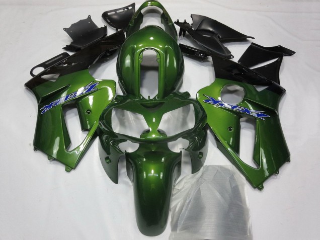Compra Carenados Moto Kawasaki ZX12R 2002-2006 - Verde Oscuro Negro Azul