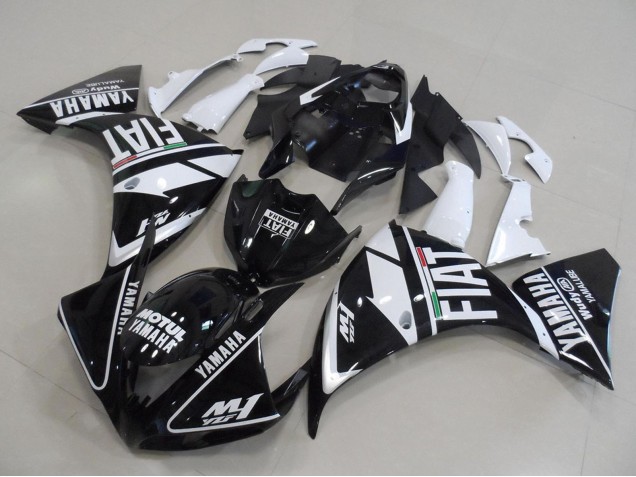 Compra Carenados Moto Yamaha YZF R1 2012-2014 - Blanco Negro Fiat