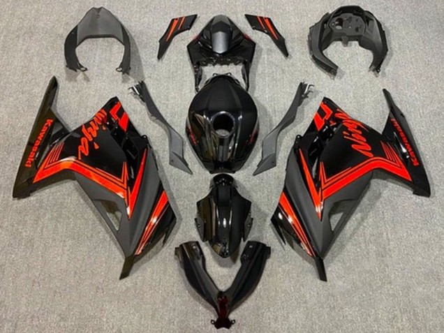 Compra Carenados Moto Kawasaki EX300 2013-2024 - Negro Brillante Negro Mate Rojo