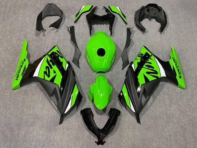 Compra Carenados Moto Kawasaki EX300 2013-2024 - Verde Blanco Negro