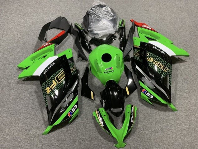 Compra Carenados Moto Kawasaki EX300 2013-2024 - Verde Blanco Negro Rojo Elf