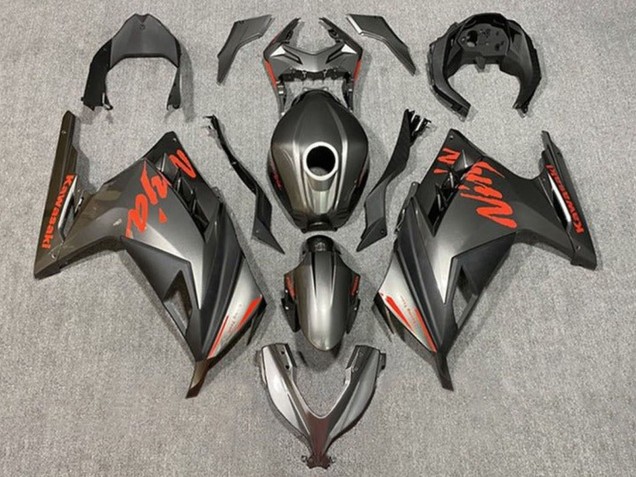 Compra Carenados Moto Kawasaki EX300 2013-2024 - Negro Mate Rojo