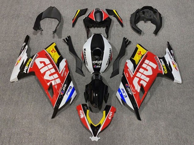 Compra Carenados Moto Kawasaki EX300 2013-2024 - Blanco Rojo Amarillo Azul Negro Givi