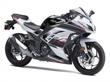 Compra Carenados Moto Kawasaki EX300 2013-2024 - Blanco Negro Rojo Accents