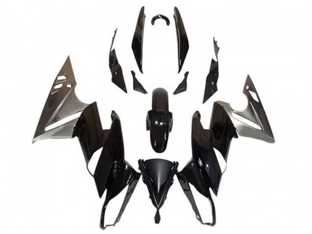 Compra Carenados Moto Kawasaki Ninja 650 EX650 2009-2011 - Negro Brillante Plata