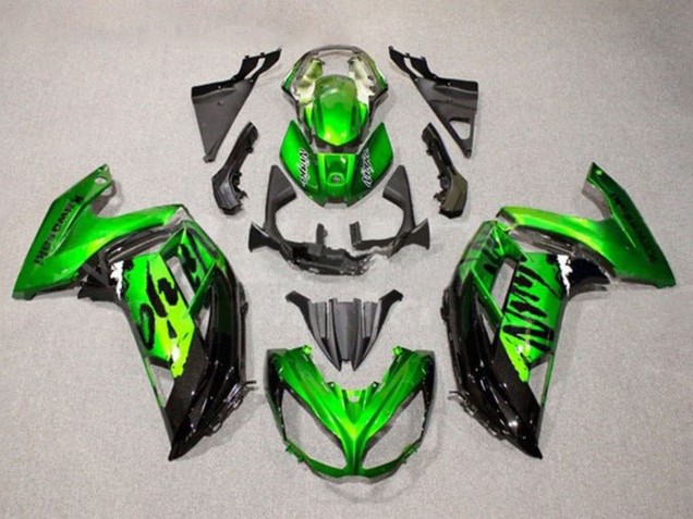 Compra Carenados Moto Kawasaki Ninja 650 EX650 2012-2016 - Verde Negro Brillante