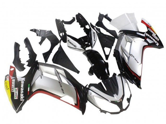 Compra Carenados Moto Kawasaki Ninja ER6F 2012-2014 - Plata Negro Rojo Amarillo