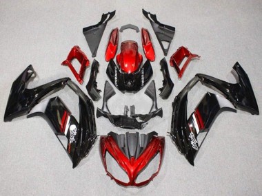 Compra Carenados Moto Kawasaki Ninja 650 EX650 2012-2016 - Rojo Negro Brillante