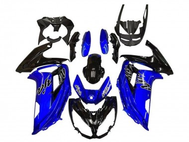 Compra Carenados Moto Kawasaki Ninja 650 EX650 2012-2016 - Azul Negro Brillante
