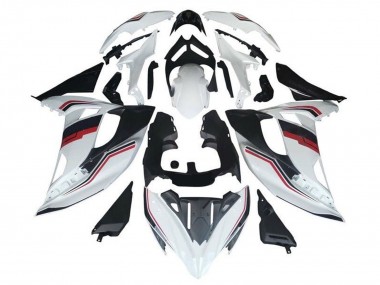Compra Carenados Moto Kawasaki Ninja 650 EX650 2017-2019 - Blanco Rojo Negro Raya