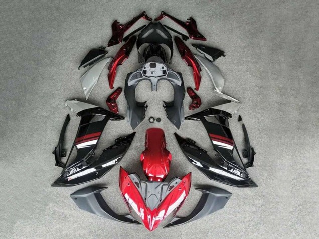 Compra Carenados Moto Kawasaki Ninja 650 EX650 2017-2019 - Rojo Negro Blanco