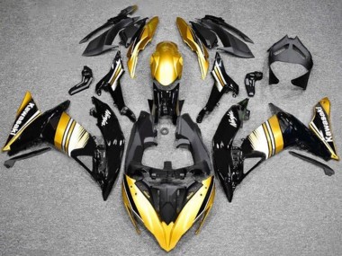 Compra Carenados Moto Kawasaki Ninja 650 EX650 2017-2019 - Oro Negro Blanco
