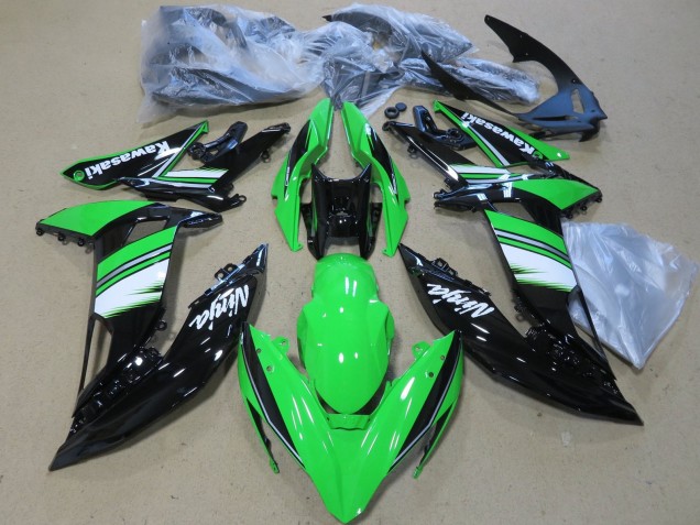 Compra Carenados Moto Kawasaki Ninja 650 EX650 2017-2019 - Verde Blanco Negro Brillante
