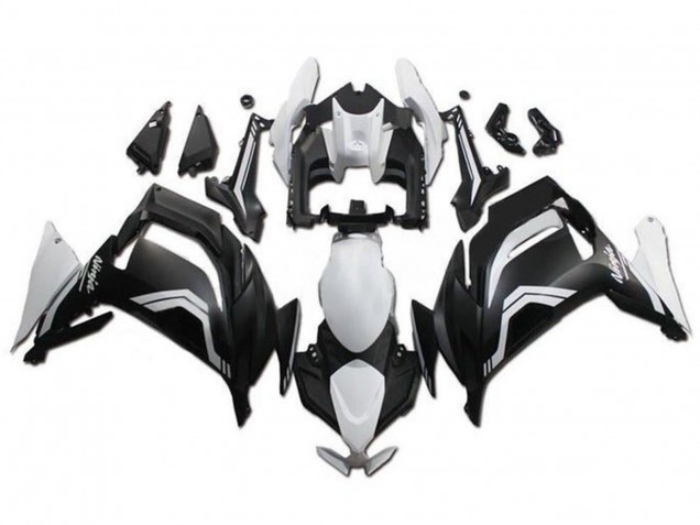 Compra Carenados Moto Kawasaki Ninja 650 EX650 2020-2024 - Blanco Negro Mate