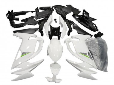 Compra Carenados Moto Kawasaki Ninja 650 EX650 2020-2024 - Blanco Brillante Verde