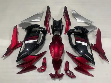 Compra Carenados Moto Kawasaki Ninja 650 EX650 2020-2024 - Rojo Plata Blanco Negro
