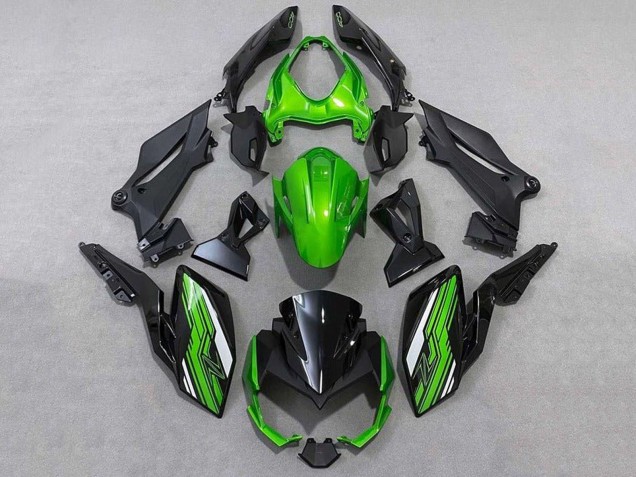 Compra Carenados Moto Kawasaki Z400 2018-2024 - Verde Blanco Negro