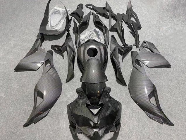 Compra Carenados Moto Kawasaki ZX25R ZX-25R 2019-2025 - Negro Falso FibraCarbono
