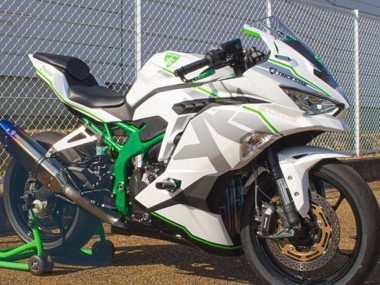 Compra Carenados Moto Kawasaki ZX25R ZX-25R 2019-2025 - Blanco Plata Verde