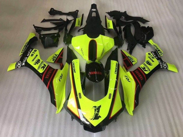 Compra Carenados Moto Yamaha YZF R1 2015-2019 - Amarillo Rojo Negro Motul YSP