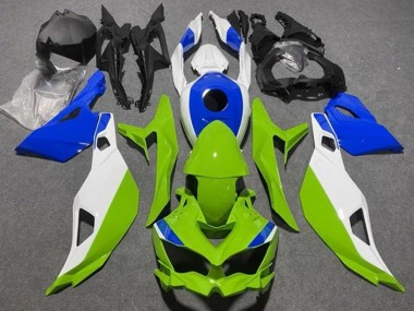 Compra Carenados Moto Kawasaki ZX25R ZX-25R 2019-2025 - Blanco Azul Verde