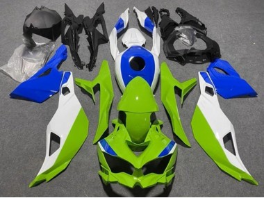 Compra Carenados Moto Kawasaki ZX25R ZX-25R 2019-2025 - Blanco Azul Verde