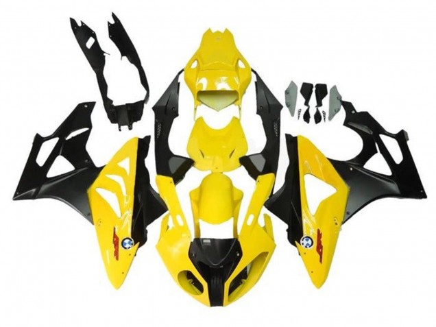 Compra Carenados Moto BMW S1000RR 2009-2014 - Amarillo Negro Mate
