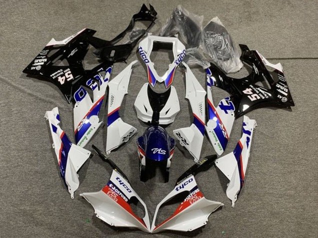 Compra Carenado Moto BMW S1000RR 2009-2014 - Blanco Rojo Azul Negro Brillante Tyco