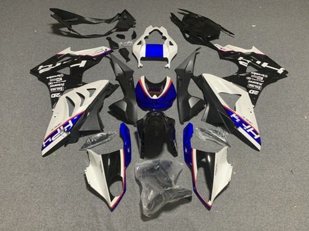 Compra Kits Carenado Moto BMW S1000RR 2009-2014 - Blanco Rojo Azul Negro Brillante HP